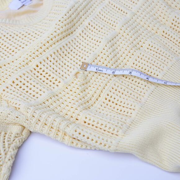 Jason Wu x RTR Yellow Knit Midi Dress - Picture 7 of 8